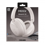MIXX Høretelefoner StreamQ D2 Over-Ear Trådløs Sand
