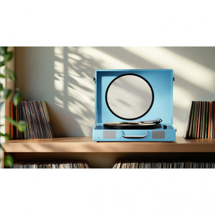 MIXX Pladespiller Revival 65 Stereo Blå MIXX Pladespiller Revival 65 Stereo Blå