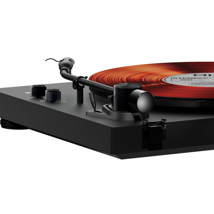 MIXX Vinylpladeafspiller Analog 5 Stereo Sort MIXX Vinylpladeafspiller Analog 5 Stereo Sort
