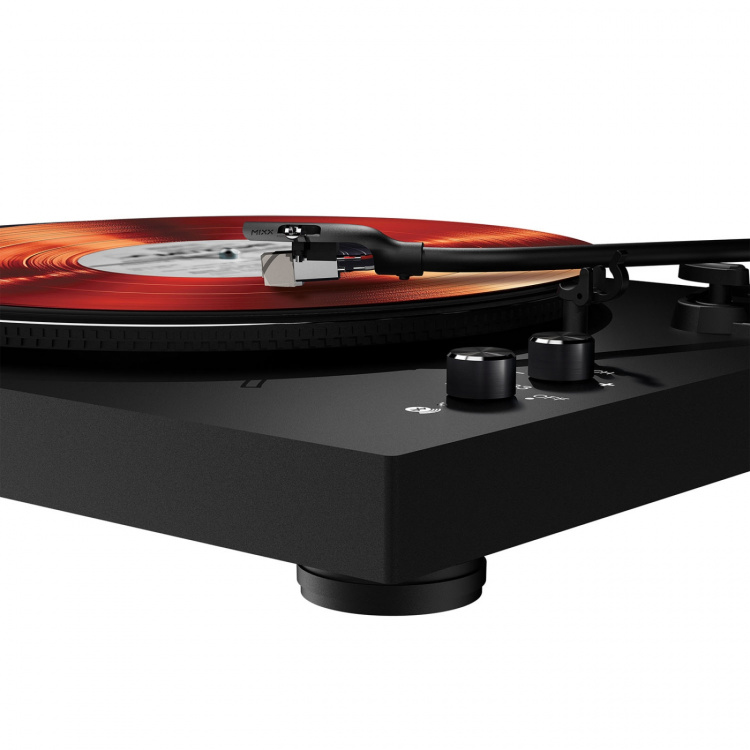 MIXX Vinylpladeafspiller Analog 5 Stereo Sort MIXX Vinylpladeafspiller Analog 5 Stereo Sort