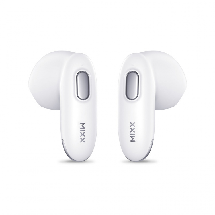 MIXX Høretelefoner Hybrid Charge 2 In-Ear Tws Qi Trådløs Hvid