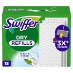 Swiffer Refilldukar 18 st torra med doft