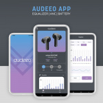 Audeeo Novatune ANC + ENC LED Earbuds