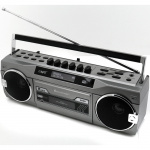 Soundmaster Retro kassettradio med Bluetooth