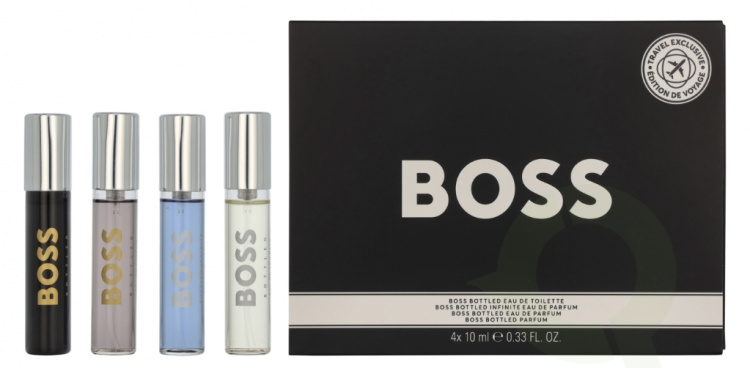 Hugo Boss Miniatures Set 40 ml 4x10ml - Boss Bottled Edt 10ml/Infinite Edp 10ml/EDP 10ml/Parfum 10ml
