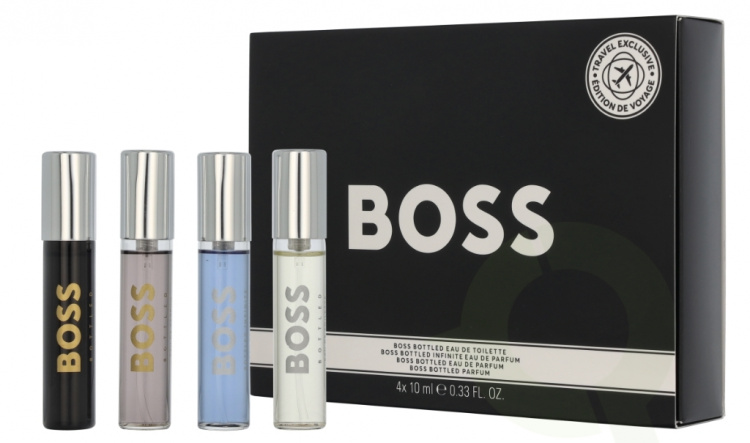 Hugo Boss Miniatures Set 40 ml 4x10ml - Boss Bottled Edt 10ml/Infinite Edp 10ml/EDP 10ml/Parfum 10ml