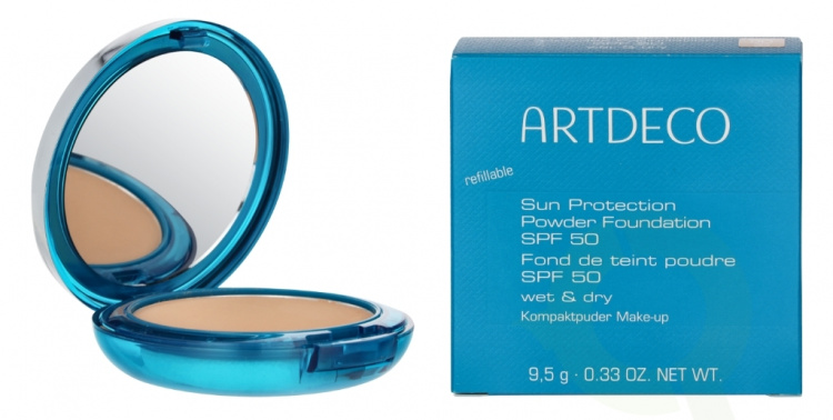 Artdeco Sun Protection Powder Wet&Dry SPF50 9.5 g #90 Light Sand