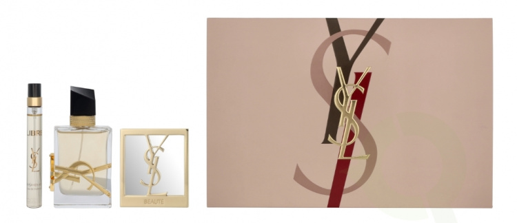 Yves Saint Laurent YSL Libre Giftset 60 ml Edp Spray 50ml/Edp Spray 10ml/Mirror