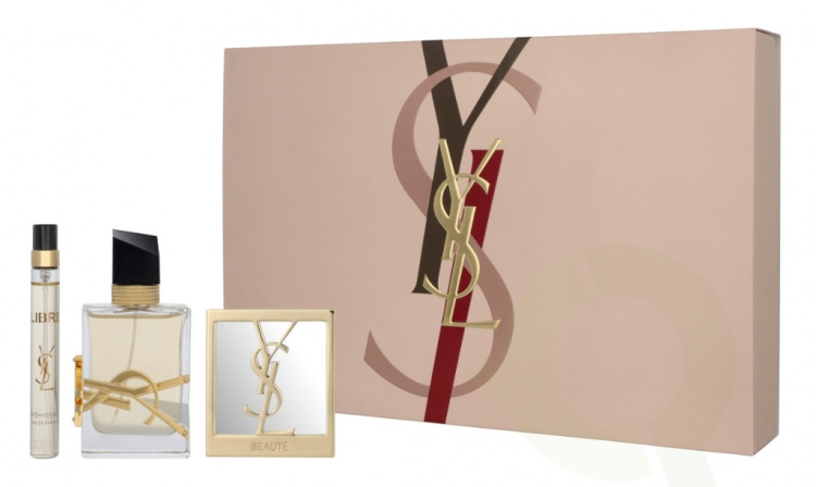 Yves Saint Laurent YSL Libre Giftset 60 ml Edp Spray 50ml/Edp Spray 10ml/Mirror