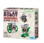 4M Eco-Engineering 3-i-1 mini-solrobot - (4M-3377)