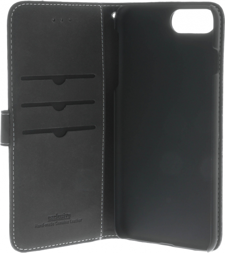 Insmat Exclusive Flip Case Pungetui til iPhone 7 Plus, sort