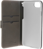 Insmat Exclusive Flip Case Pungetui til iPhone 6 / 6s / 7 / 8 / SE, hvid