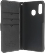 Insmat Eksklusivt Flip Case pungetui, Samsung Galaxy A40, sort