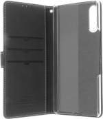 Insmat Eksklusivt Flip Case-pungetui, Sony Xperia 10 II, sort