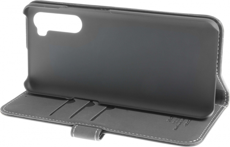 Insmat Exclusive Flip Case pungetui, Oneplus Nord, sort