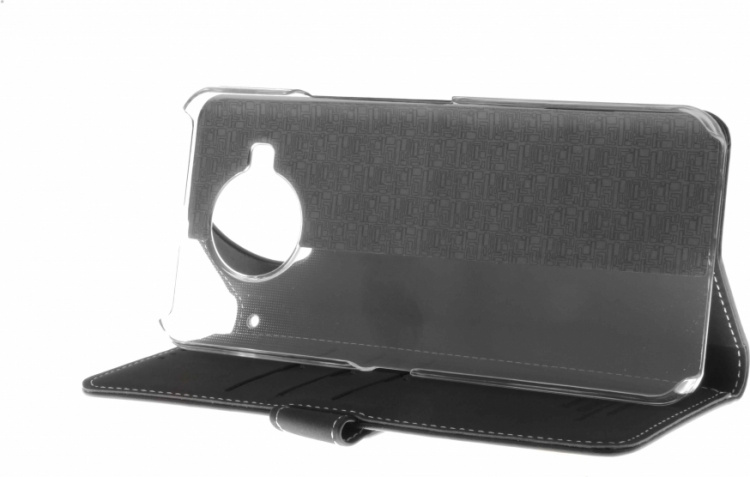 Insmat Exclusive Flip Case pungetui, Nokia 8.3, sort