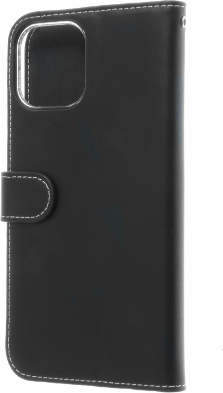 Insmat Exclusive Flip Case pungetui, iPhone 12 Pro Max, sort
