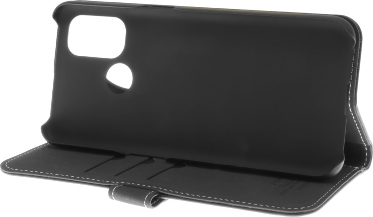 Insmat Exclusive Flip Case pungetui, Oneplus Nord N100, sort