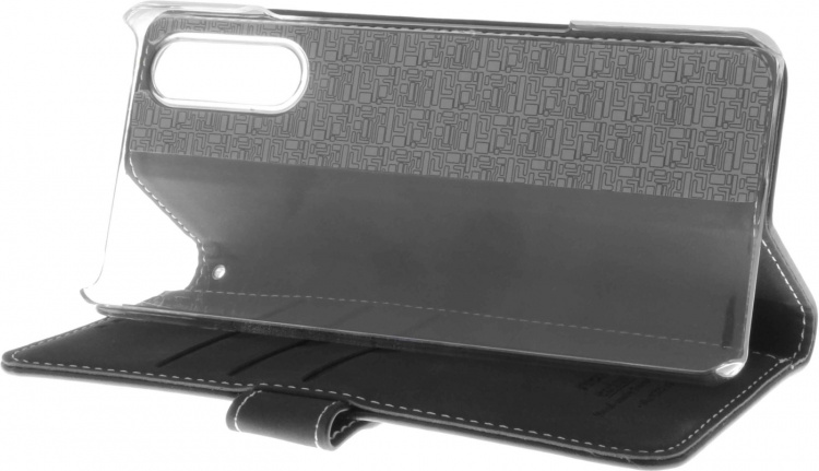 Insmat Eksklusivt Flip Case-pungetui, Sony Xperia 10 III, sort