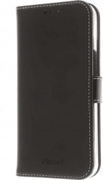 Insmat Exclusive Flip Case Pungetui, iPhone 13, sort