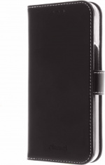 Insmat Exclusive Flip Case Pungetui, iPhone 13 Pro, sort