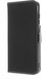 Insmat Eksklusivt Flip Case pungetui, Samsung Galaxy S21 FE 5G, sort