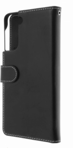 Insmat Eksklusivt flip-etui, Samsung S21, sort
