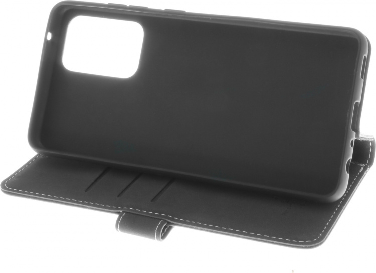 Insmat Eksklusivt Flip Case pungetui, Samsung Galaxy A33 5G, sort