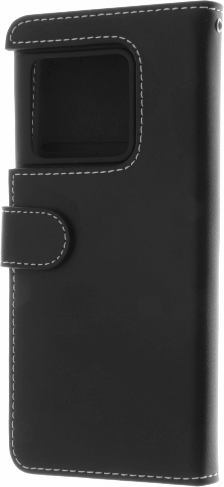 Insmat Eksklusivt Flip Case pungetui, OnePlus 10 Pro, sort