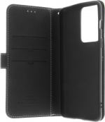 Insmat Eksklusivt Flip Case pungetui, OnePlus Nord 2T 5G, sort