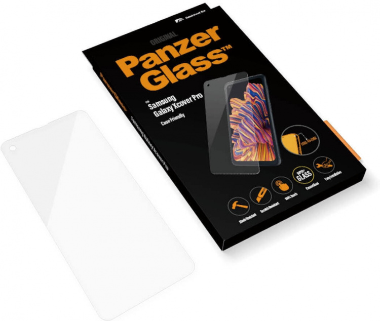 PanzerGlass Case Friendly panserglas, Samsung Galaxy Xcover Pro