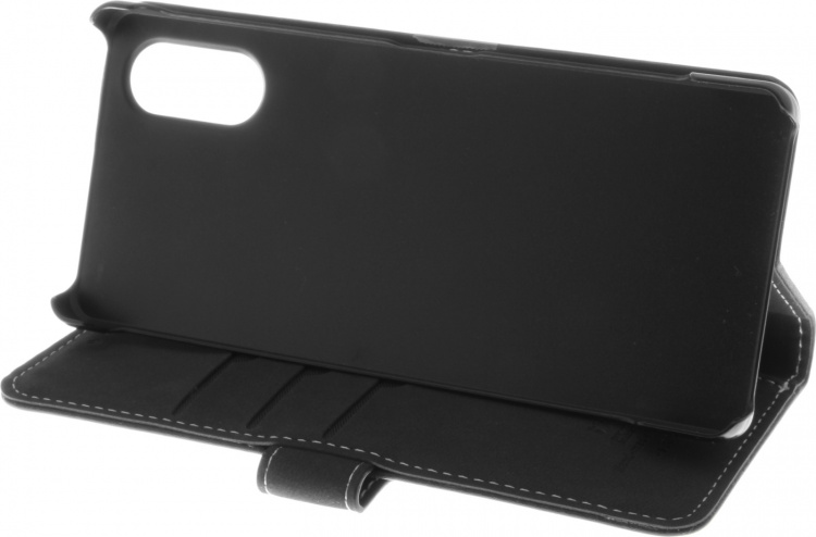 Insmat Eksklusivt Flip Case-pungetui, Sony Xperia 5 V, sort