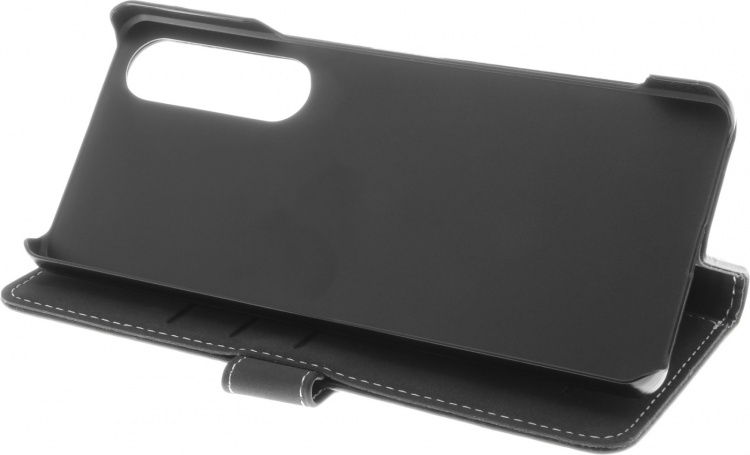 Insmat Eksklusivt Flip Case-pungetui, Sony Xperia 1 V, sort