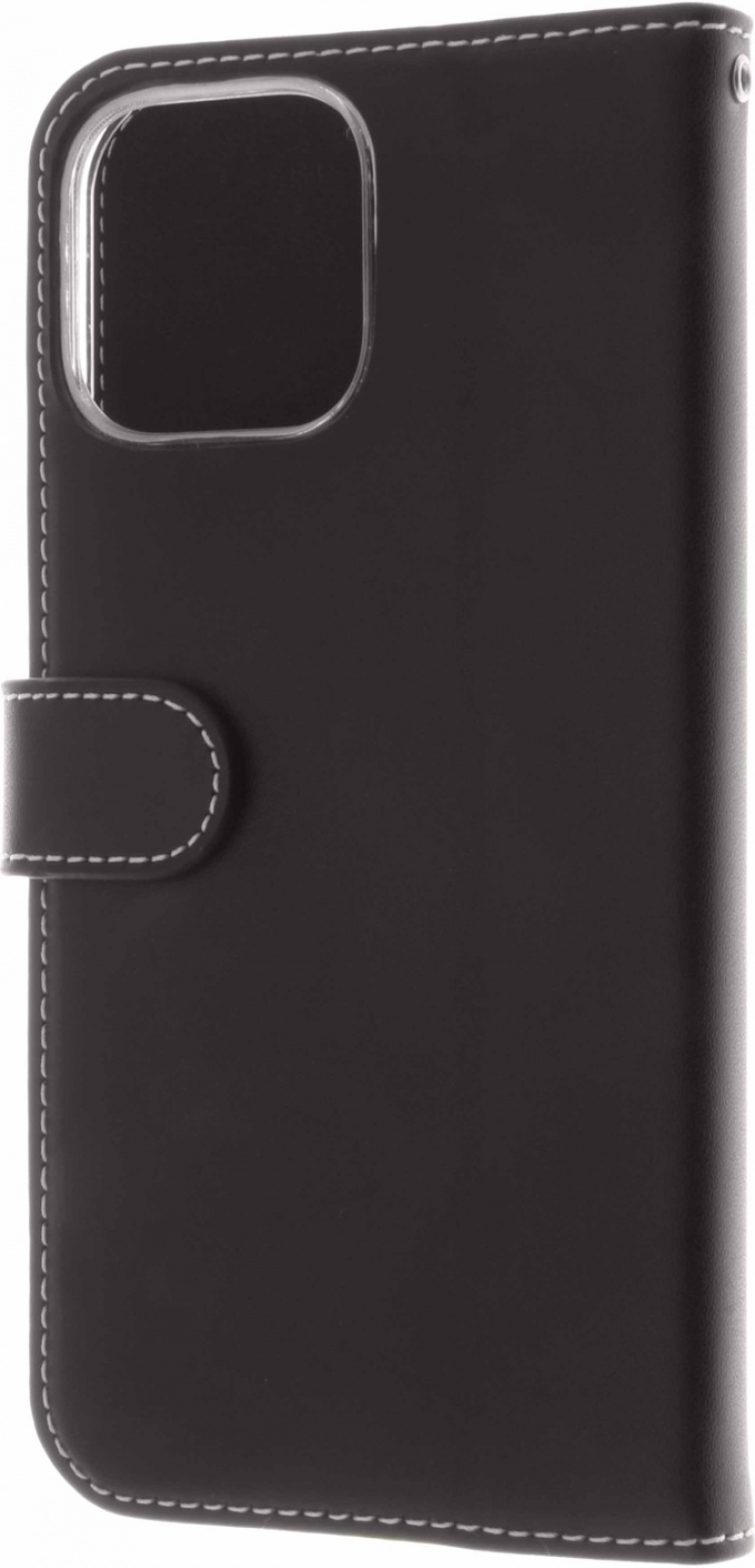 Insmat Exclusive Flip Case pungetui, iPhone 13 Pro Max, sort