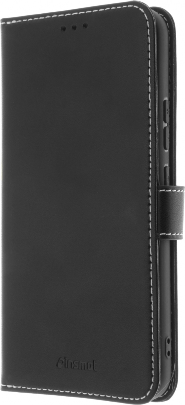 Insmat Eksklusivt Flip Case pungetui, Samsung Galaxy A54 5G, sort