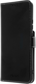 Insmat Eksklusivt Flip Case-pungetui, Motorola Edge 50 Pro, sort