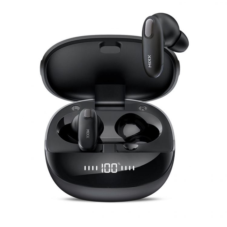 MIXX Høretelefoner Mini Charge 2 In-Ear Tws Qi Sort MIXX Høretelefoner Mini Charge 2 In-Ear Tws Qi Sort