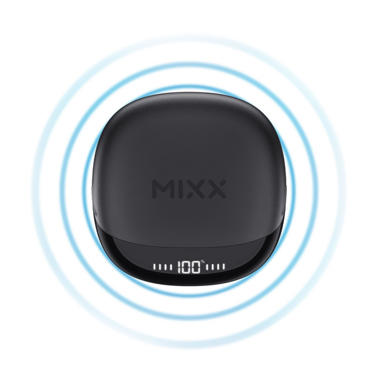 MIXX Høretelefoner Mini Charge 2 In-Ear Tws Qi Sort MIXX Høretelefoner Mini Charge 2 In-Ear Tws Qi Sort
