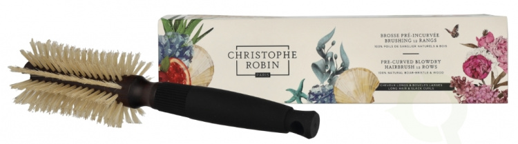Christophe Robin Pre-Curved Blowdry Hair Brush 1 piece
