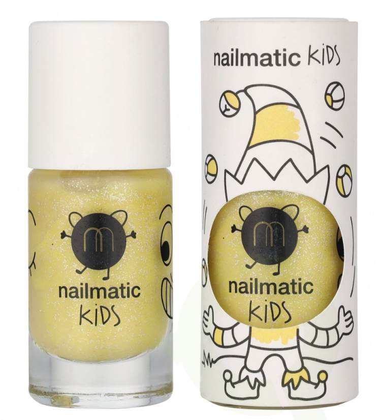 Nailmatic Kids Nail Polish 8 ml Pearly Yellow Lulu