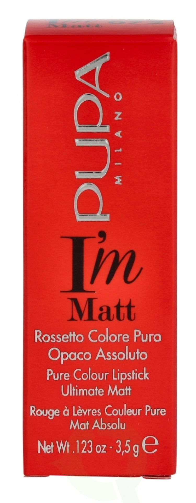 Pupa Milano Pupa I\'M Matt Lipstick 3.5 g #072 Velvet Ruby