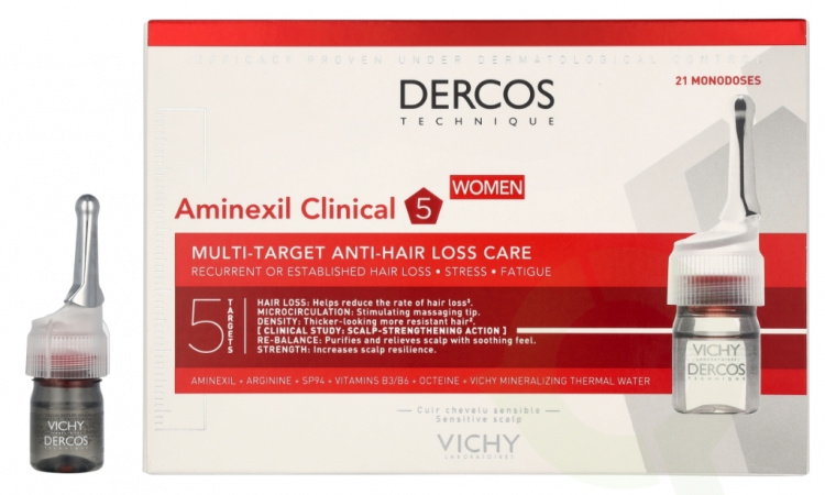 Vichy Dercos Aminexil Intensive 5 Women 2016 126 ml 21 doses
