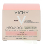 Vichy Neovadiol Rose Platinium Night Cream 50 ml Calcium + Vegetal Sugars Natural And Dull Skin