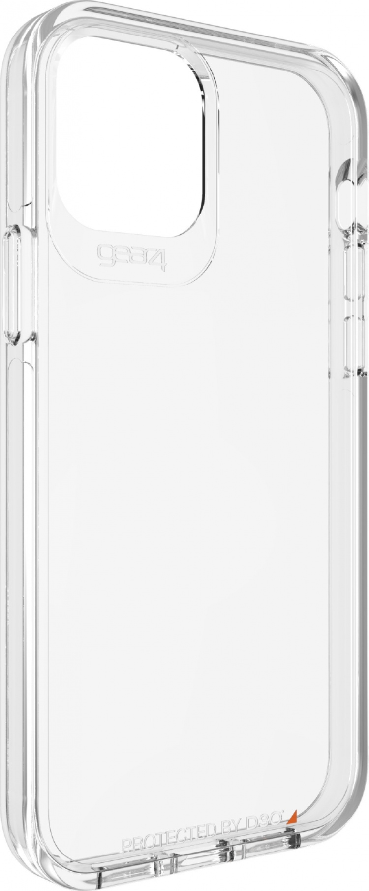 GEAR4 D3O Crystal Palace-etui, iPhone 12 / 12 Pro, gennemsigtig