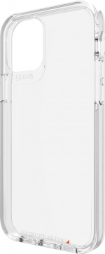 GEAR4 D3O Crystal Palace-etui, iPhone 12 / 12 Pro, gennemsigtig