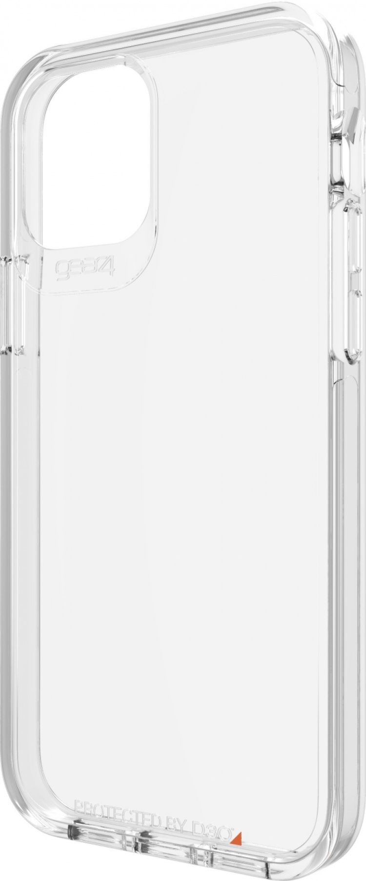 GEAR4 D3O Crystal Palace-etui, iPhone 12 / 12 Pro, gennemsigtig