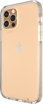 GEAR4 D3O Crystal Palace-etui, iPhone 12 / 12 Pro, gennemsigtig