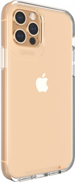 GEAR4 D3O Crystal Palace-etui, iPhone 12 / 12 Pro, gennemsigtig