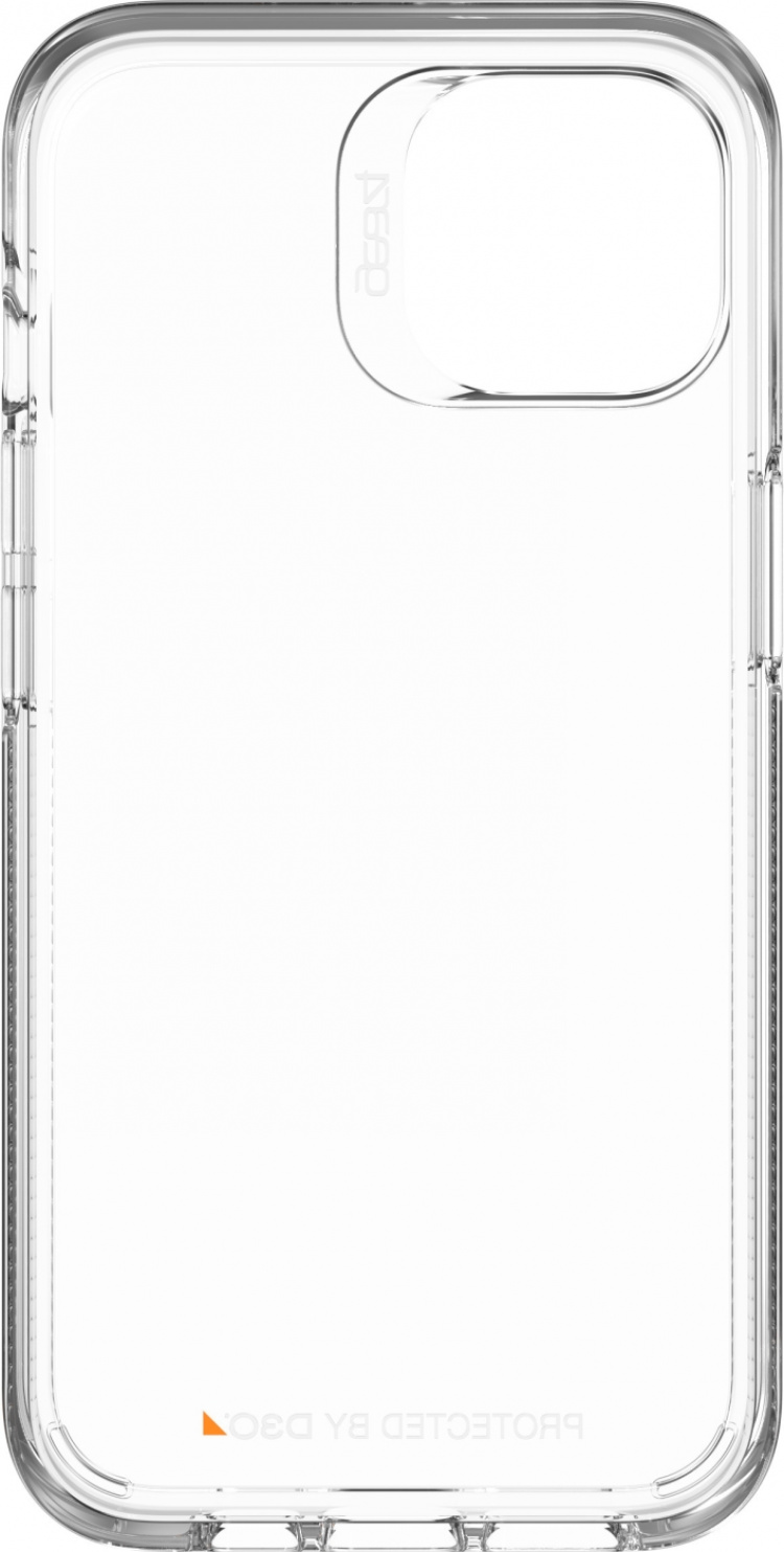 GEAR4 D3O Crystal Palace-etui, Apple iPhone 14, gennemsigtig