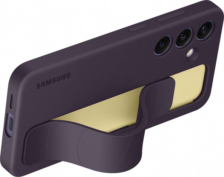 Samsung Galaxy S24 Standing Grip Case, mørk lilla